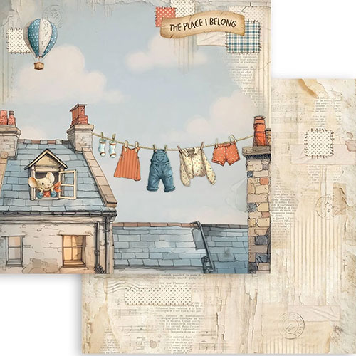 Stamperia – Family paperilajitelma 20 x 20 cm - Image 2