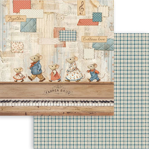 Stamperia – Family paperilajitelma 20 x 20 cm - Image 6