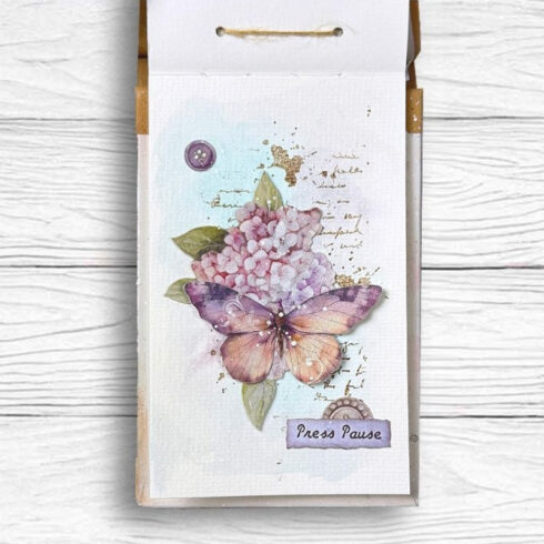 Stamperia Watercolor Album vesivaripaperilehtio