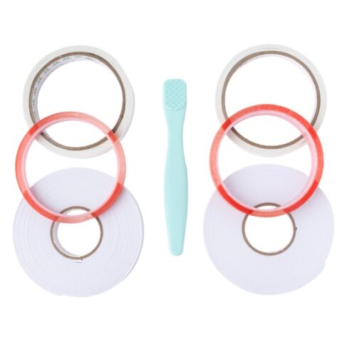 Sticky Thumb Adhesive Tape Bundle Kaksipuolinen teippi ja 3D kohotarra Setti 7 kpl 1