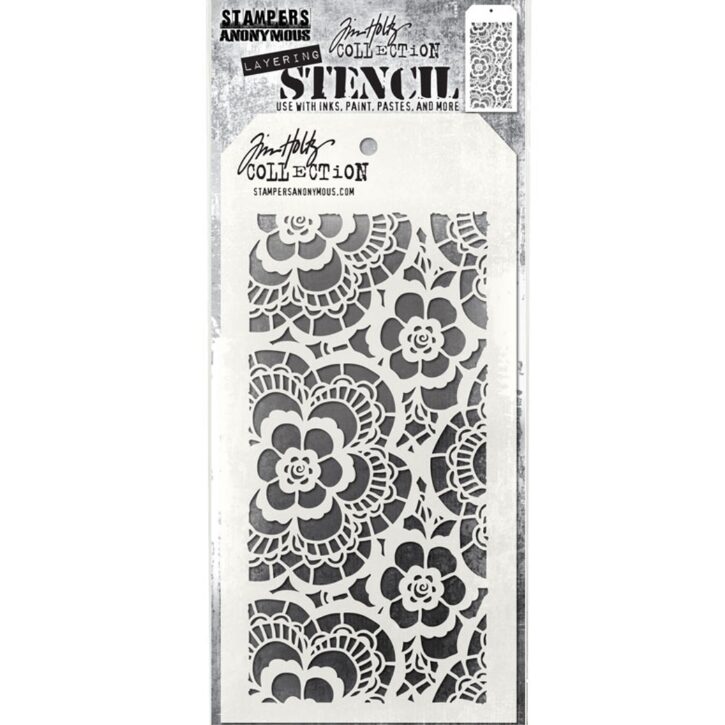 Tim Holtz Stampers Anonymous Lace sapluuna