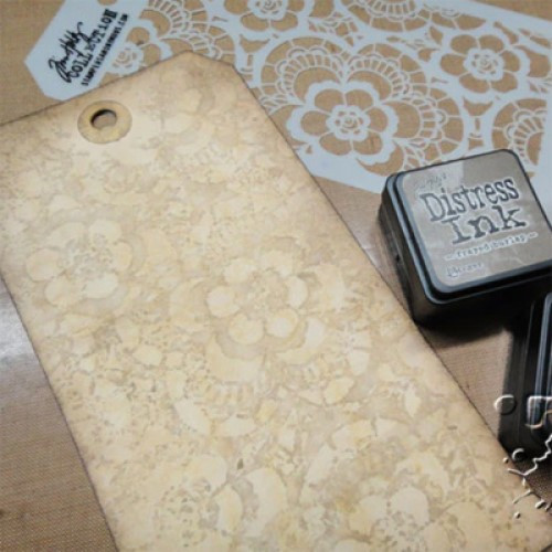 Tim Holtz Stampers Anonymous Lace sapluuna