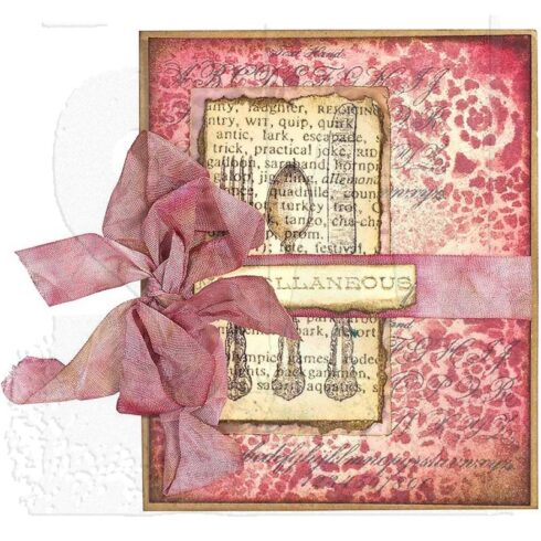 Tim Holtz Stampers Anonymous Lace sapluuna1