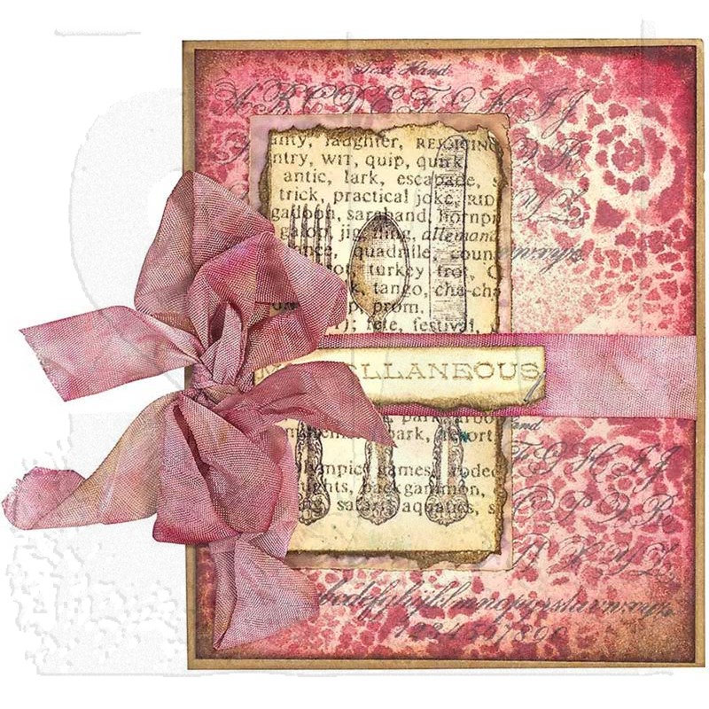 Tim Holtz Stampers Anonymous – Lace sapluuna - Image 3