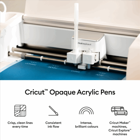 Cricut Acrylic Gel Pens - kynät 1,0mm 5kpl
