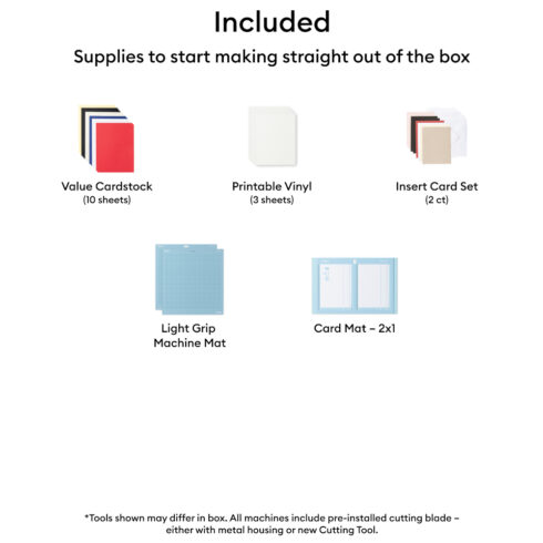 Cricut Explore 5 Essentials Bundle