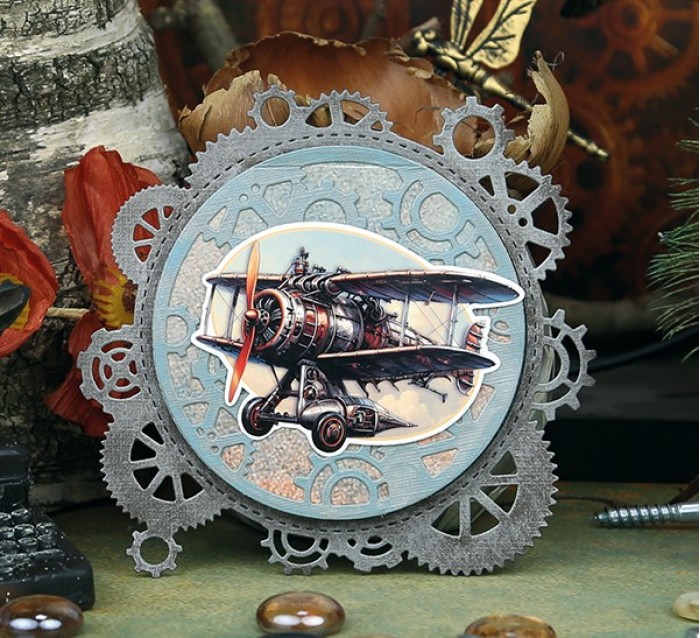 Berrie’s Beauties stanssi – STEAMPUNK GEAR FRAME - Bild 2