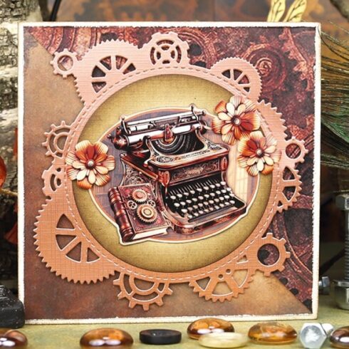 Berries Beauties STEAMPUNK GEAR FRAME stanssi1