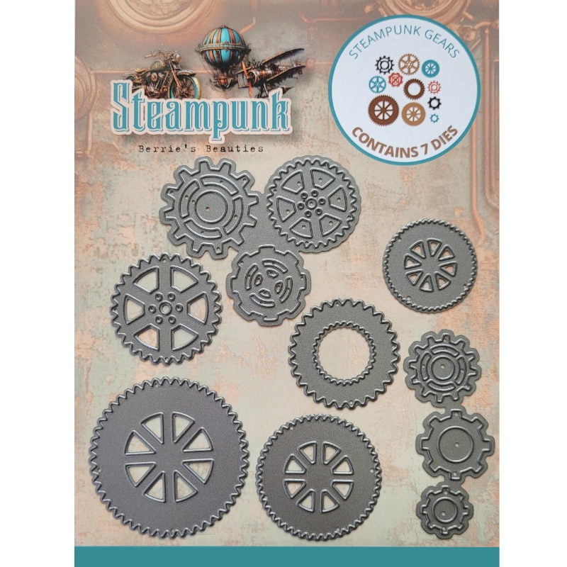 Berrie’s Beauties stanssi STEAMPUNK GEARS