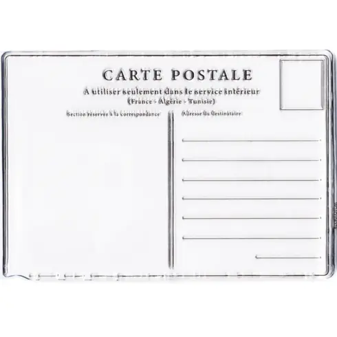 Craft Consortium Clear Stamps – Postcard leimasin