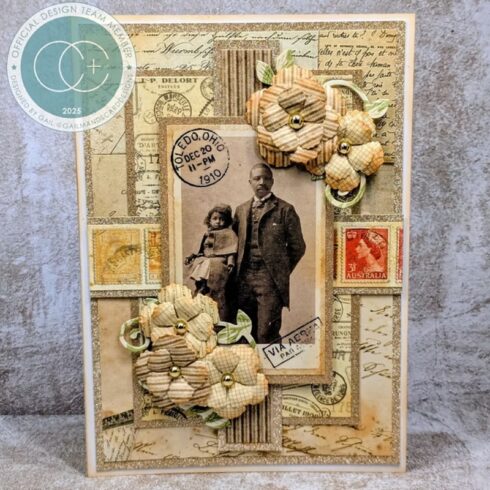 Craft Consortium Rub on Transfers Postage siirtokuvat 2 kpl 2