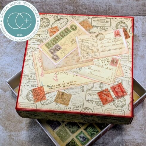 Craft Consortium Rub on Transfers Used Stamps siirtokuvat 2 kpl 2