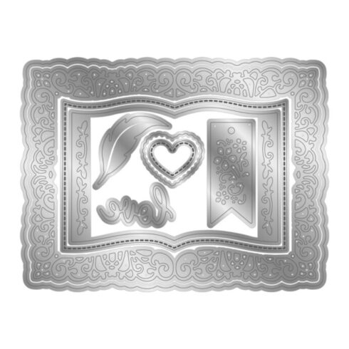 Crafters Companion stanssi LOST IN BOOK 1