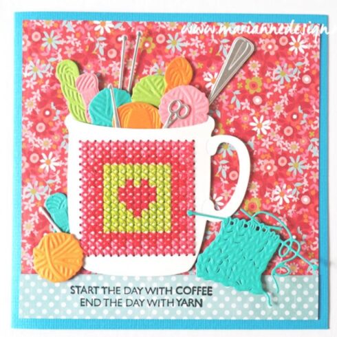 Marianne Design Creatables HOT DRINK muki stanssi 2