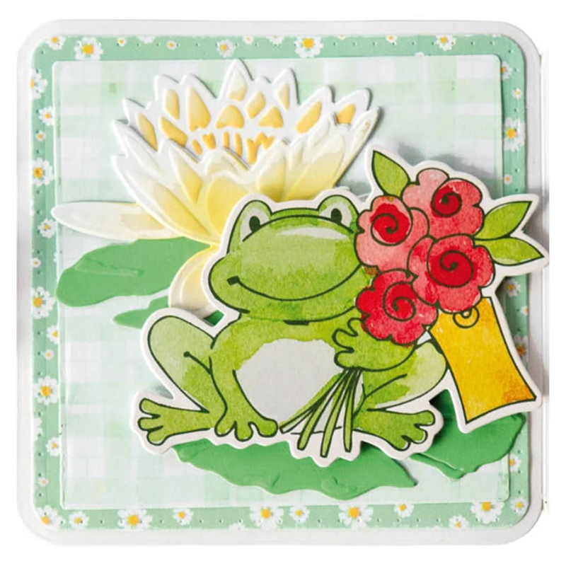 Marianne Design stanssi – Tiny's Creatables WATERLILY LARGE - Image 5