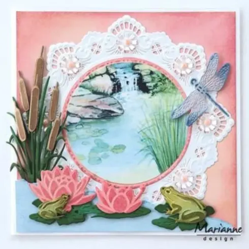 Marianne Design Tinys Creatables WATERLILY LARGE1