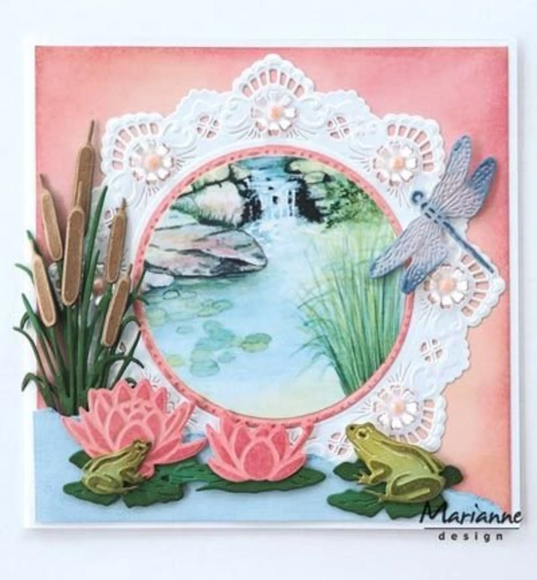 Marianne Design stanssi – Tiny's Creatables WATERLILY LARGE - Image 3