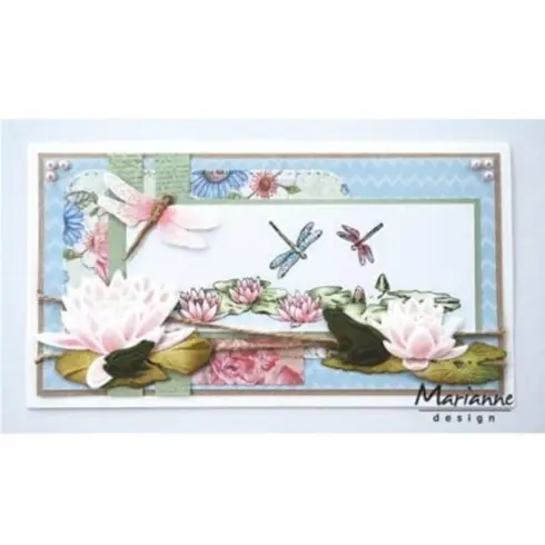 Marianne Design Tinys Creatables WATERLILY LARGE2