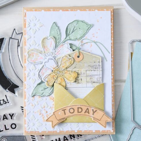 Sizzix 49 and Market Stamps w Framelits leimasin ja stanssi – Globetrotters Mark 624 kpl 1