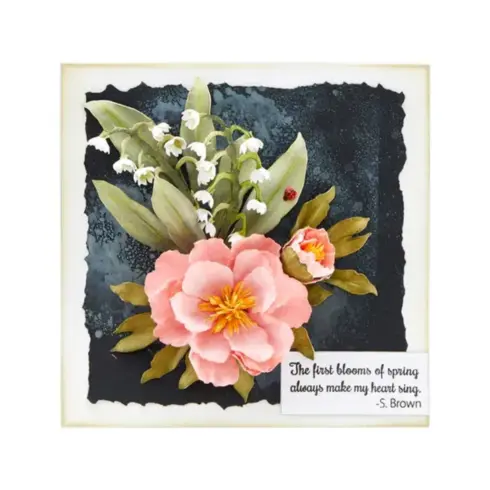 Spellbinders stanssi The Poets Garden DOUBLE AND SINGLE PEONIES3