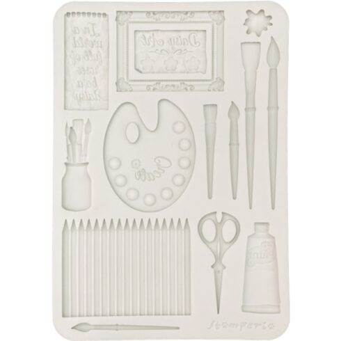 Stamperia – Daisy Art Creative Art Silicon Mould muotti A5