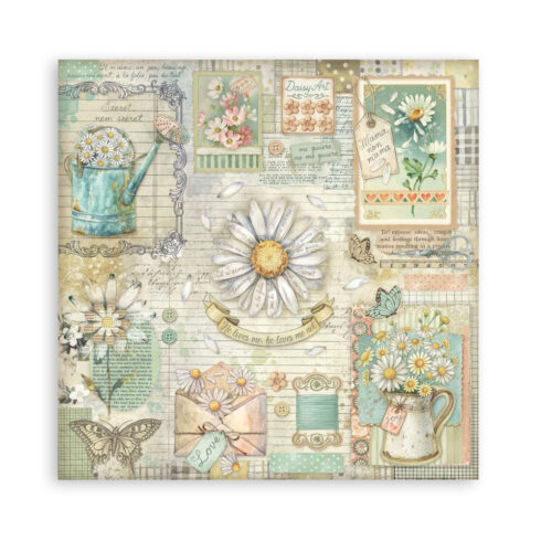 Stamperia Daisy Art Maxi 10