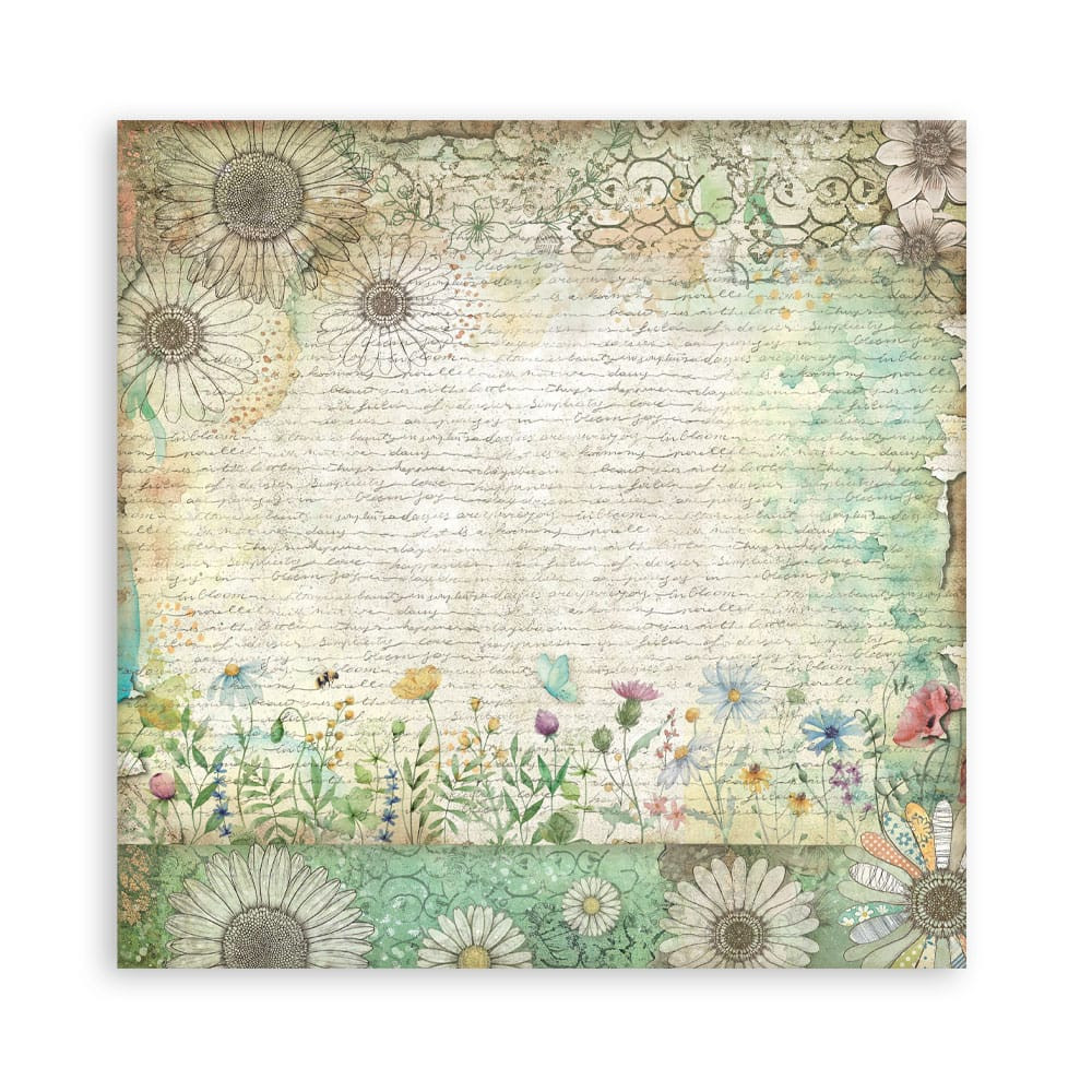 Stamperia – Daisy Art Maxi paperilajitelma 30 x 30 cm - Image 14