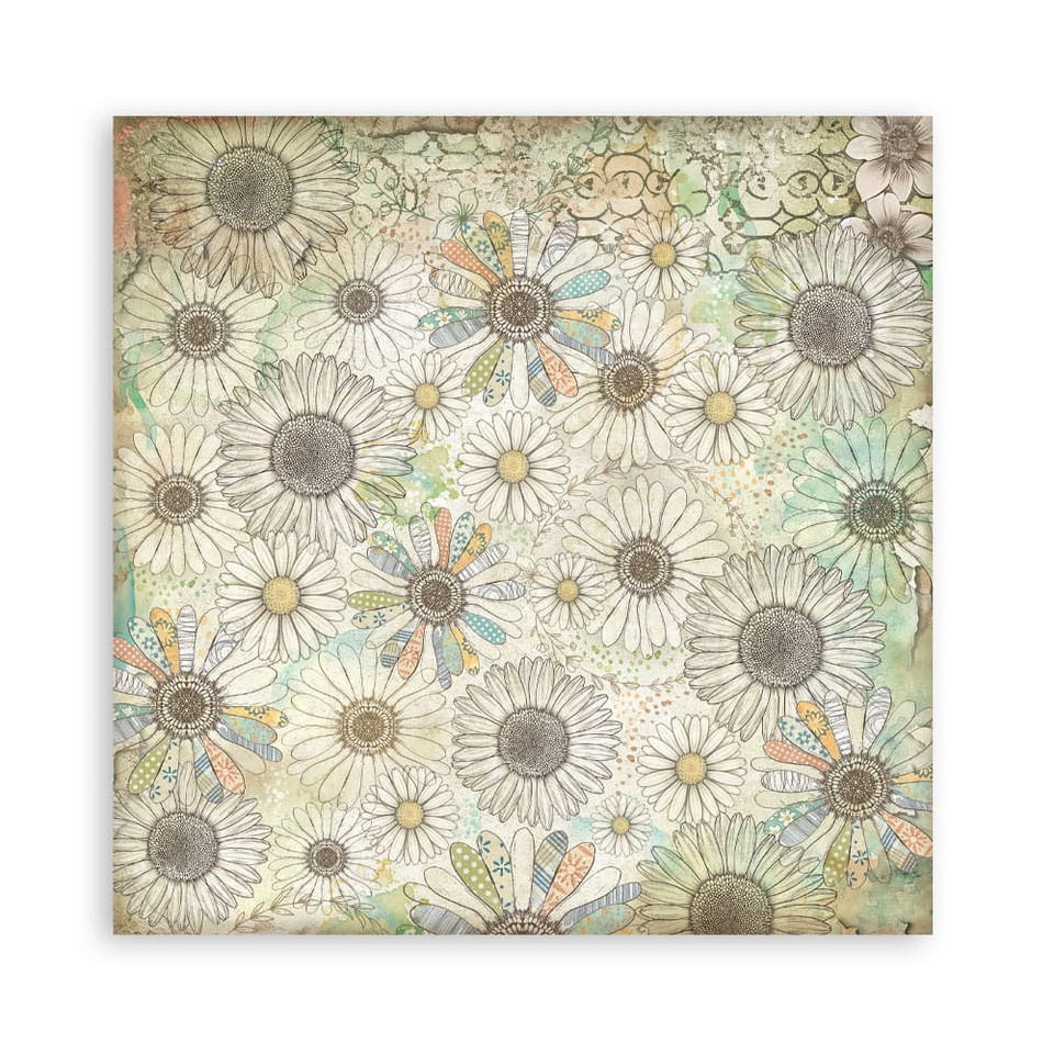 Stamperia – Daisy Art Maxi paperilajitelma 30 x 30 cm - Image 17