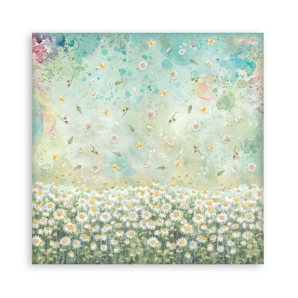 Stamperia – Daisy Art Maxi paperilajitelma 30 x 30 cm - Image 3