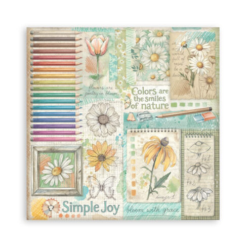 Stamperia Daisy Art Maxi 7