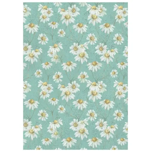 Stamperia Daisy Art Mini Rice Paper Backgrounds riisipaperi 6
