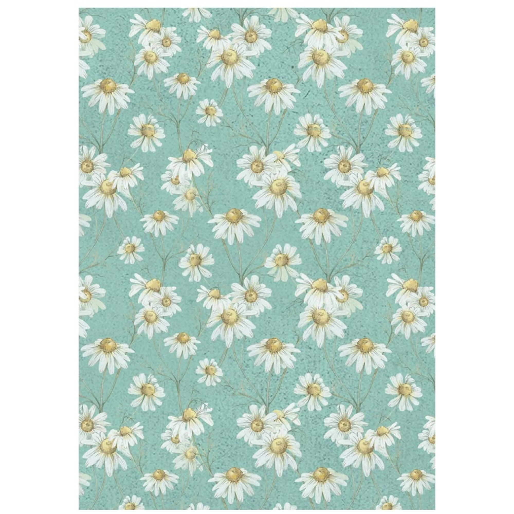Stamperia – Daisy Art Mini Rice Paper Backgrounds riisipaperi (8 kpl) A6 - Image 4