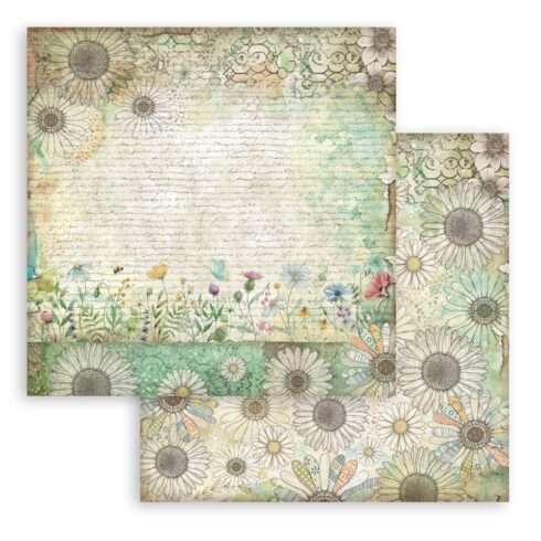 Stamperia Daisy Art paperilajitelma 10
