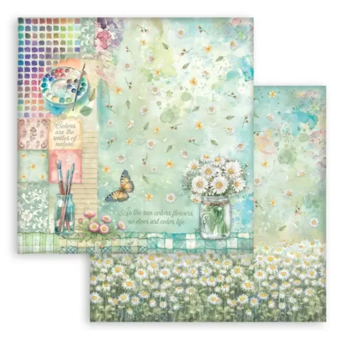 Stamperia Daisy Art paperilajitelma 5
