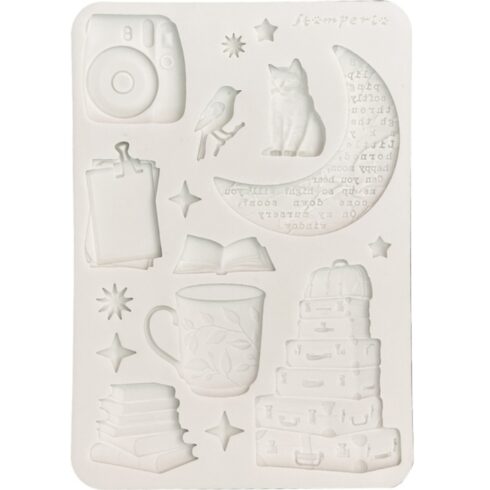 Stamperia – Secret Diary Silicon Mould muotti A5