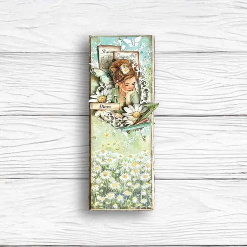 Stamperia – Daisy Art Junk Journal Stickers Backgrounds Cut Outs lehtio