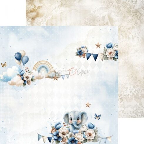 Craft OClock Baby Boy Universe paperilajitelma1