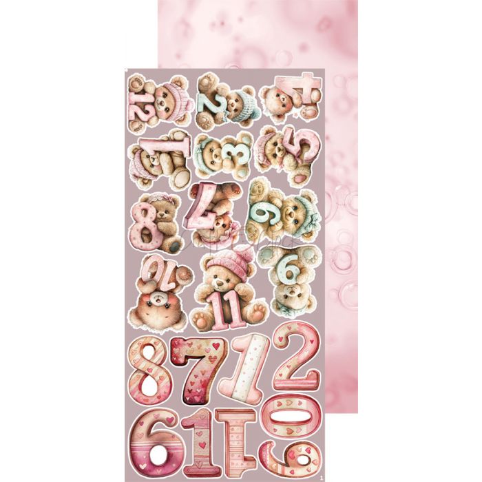 Craft O'Clock – Baby Girl Universe Extras Set MIX leikekuvat 15 x 30 cm - Image 3
