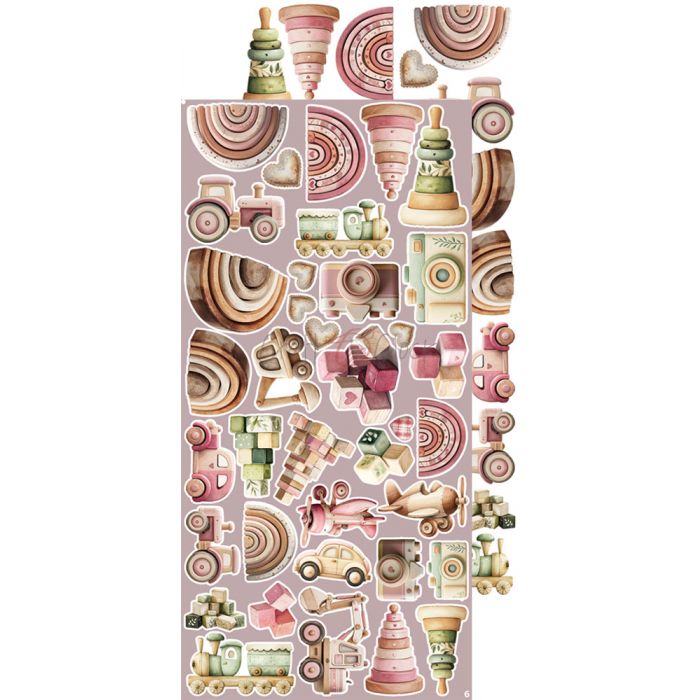 Craft O'Clock – Baby Girl Universe Extras Set MIX leikekuvat 15 x 30 cm - Image 7
