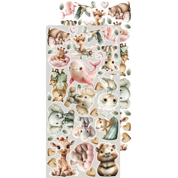 Craft O'Clock – Baby Girl Universe Extras Set MIX leikekuvat 15 x 30 cm - Image 17
