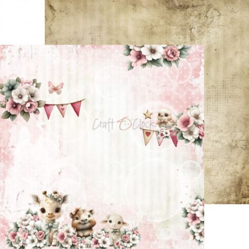 Craft OClock Baby Girl Universe paperilajitelma6