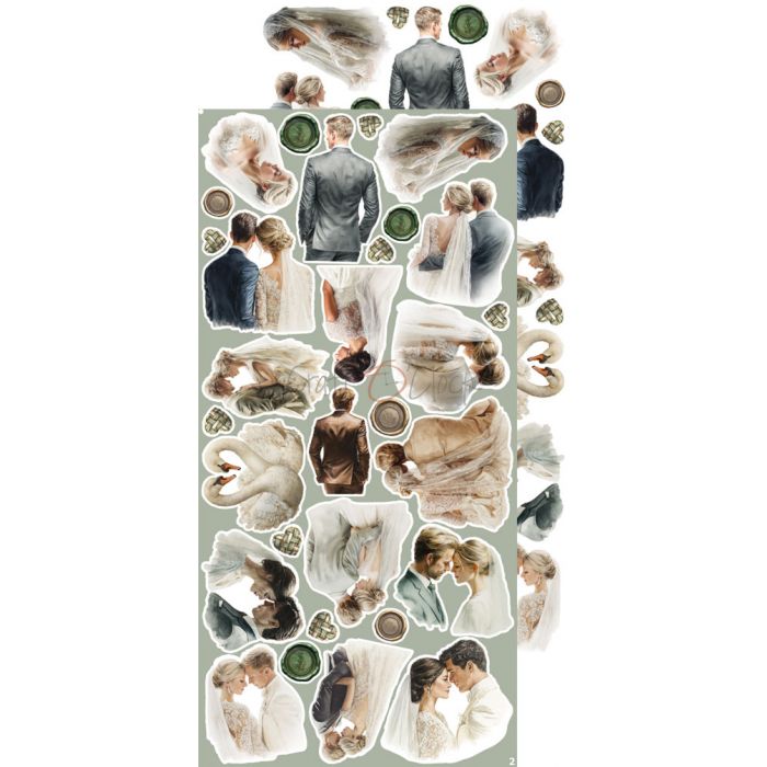 Craft O'Clock – Lifetime Loving You Extras Set Wedding leikekuvat 15 x 30 cm - Image 3