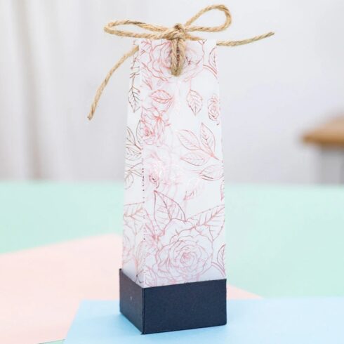 Crafters Companion Foiled Vellum Heirloom Patterns kuultopaperi foilattu 20 x 20 cm 24 kpl 6