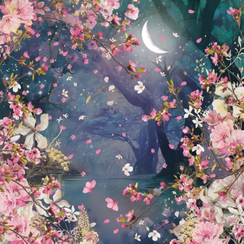 Crafters Companion Lunar Blooms Pearl paperilehtio 10