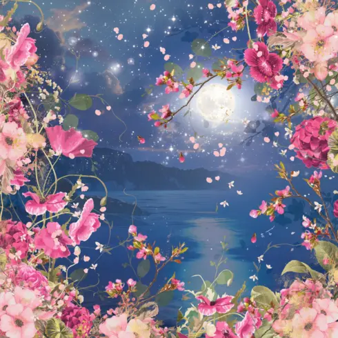 Crafters Companion Lunar Blooms Pearl paperilehtio 13