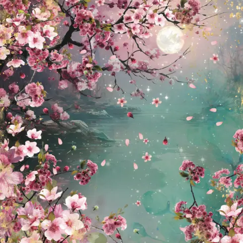 Crafters Companion Lunar Blooms Pearl paperilehtio 17