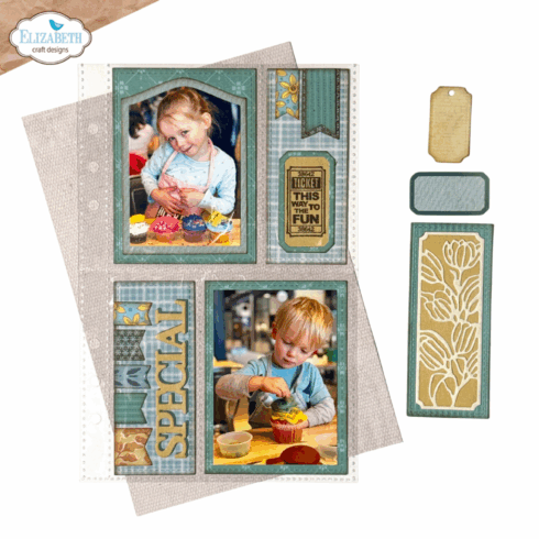 Elizabeth Craft Designs Memory Binder Pocket Pages 1 Kansiotaskut 5