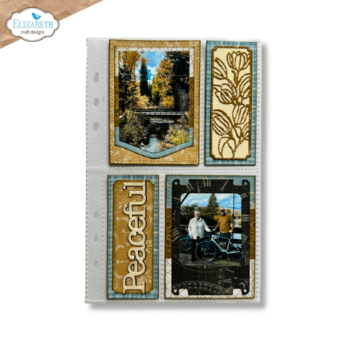 Elizabeth Craft Designs Memory Binder Pocket Pages 1 Kansiotaskut 7