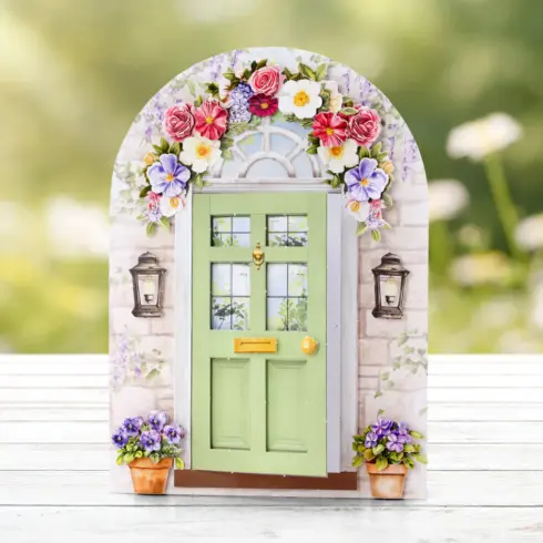 Katy Sue Designs Card Making Kit Floral Windows Doors Korttipakkaus 11