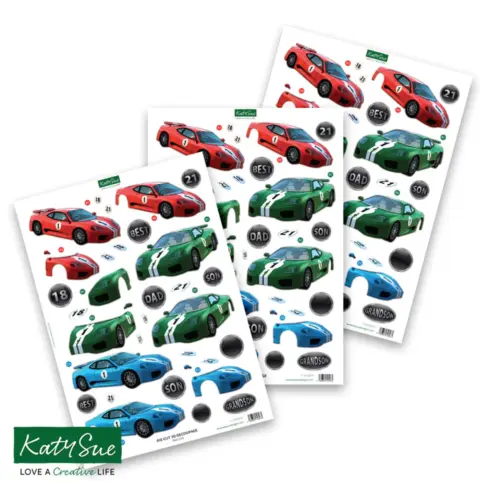 Katy Sue Designs Cars and Bikes 3D arkit